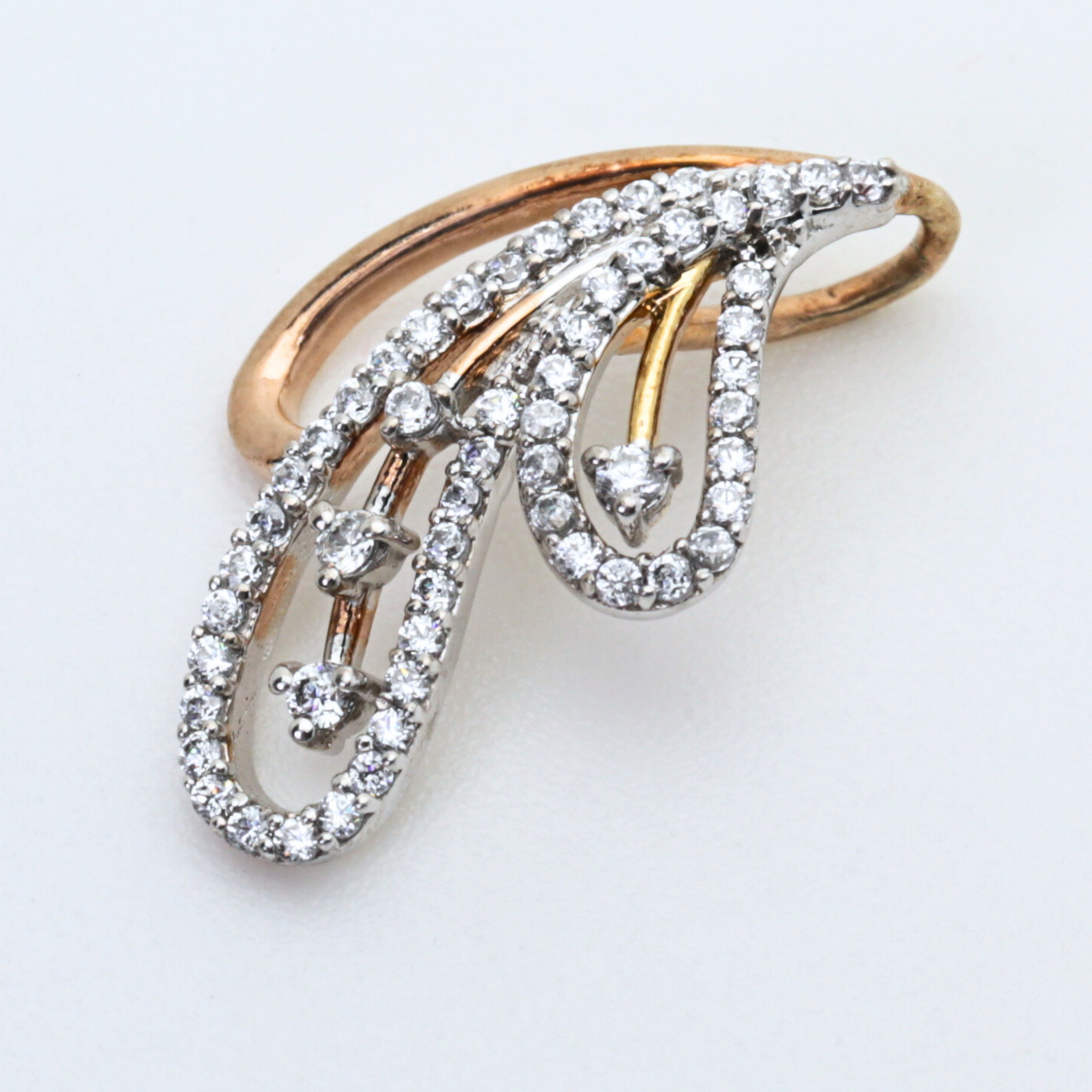 Nova Loop Gold Stone Pendant