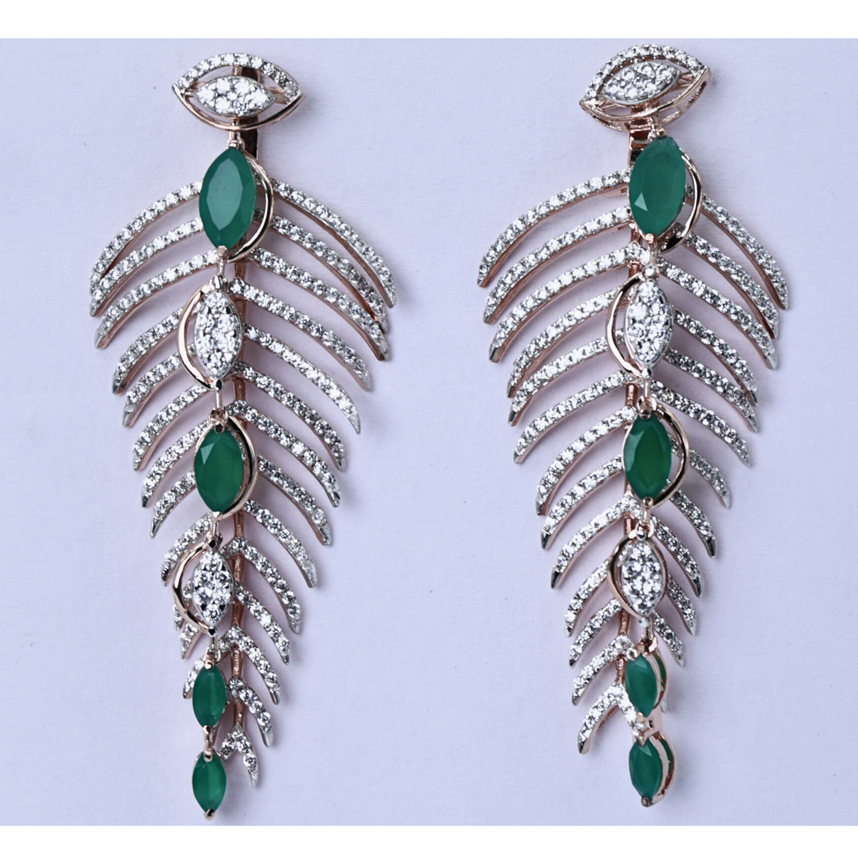 Delicate green Luxe studs
Shiny green cascade earrings
Pair of green gemstone studs
Green earrings on jewelry tray
Delicate green cascade studs front view
Fine green Luxe earrings
Shimmering green gemstone studs
Green Luxe earrings soft glow
Elegant green gemstone cascade studs
Front angle green Luxe earrings