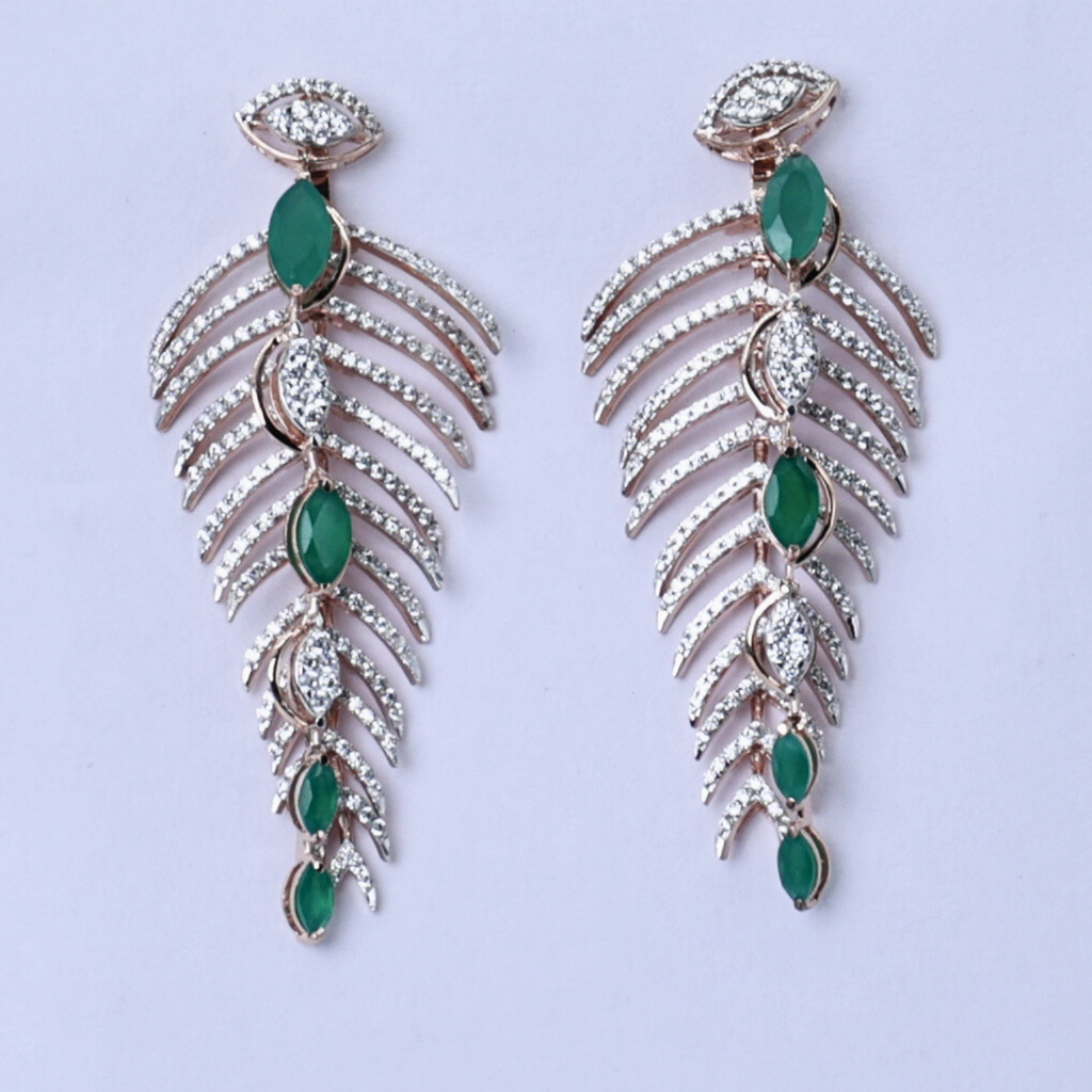 Green Luxe cascade earrings
Emerald green luxury earrings
Green cascade earrings
Elegant green earrings
Green gemstone cascade earrings
Front view green cascade earrings
Delicate green gemstone earrings
Pair of green Luxe earrings
Green earrings on display
Shimmering green cascade earrings