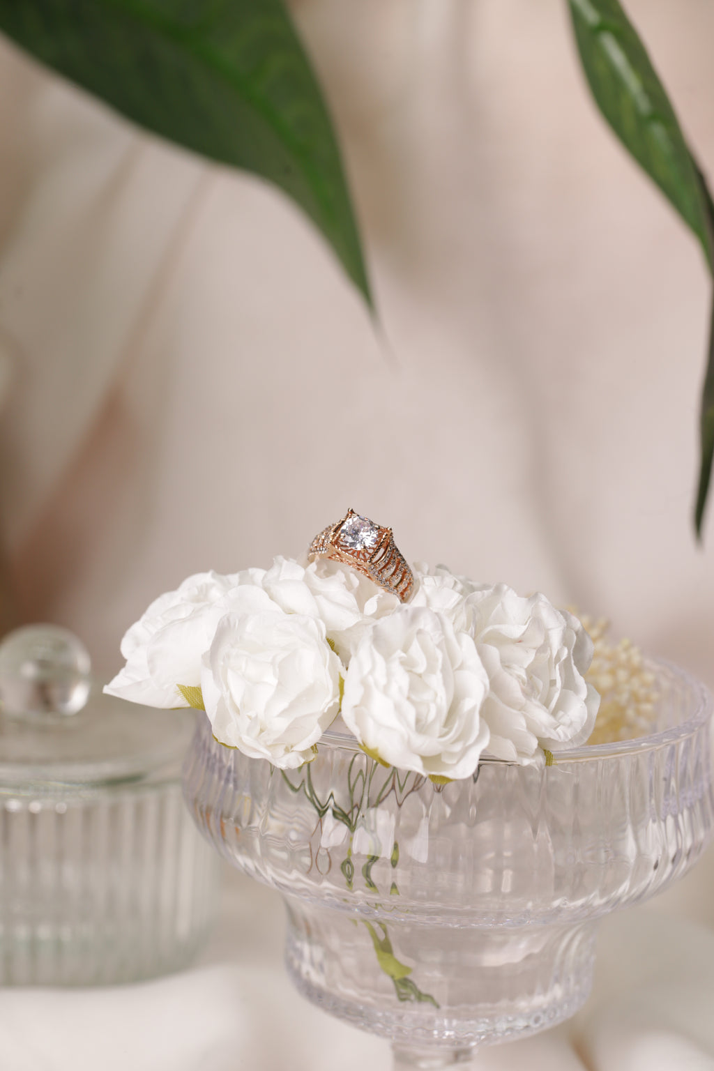 Diamond Center Wide Band Ring