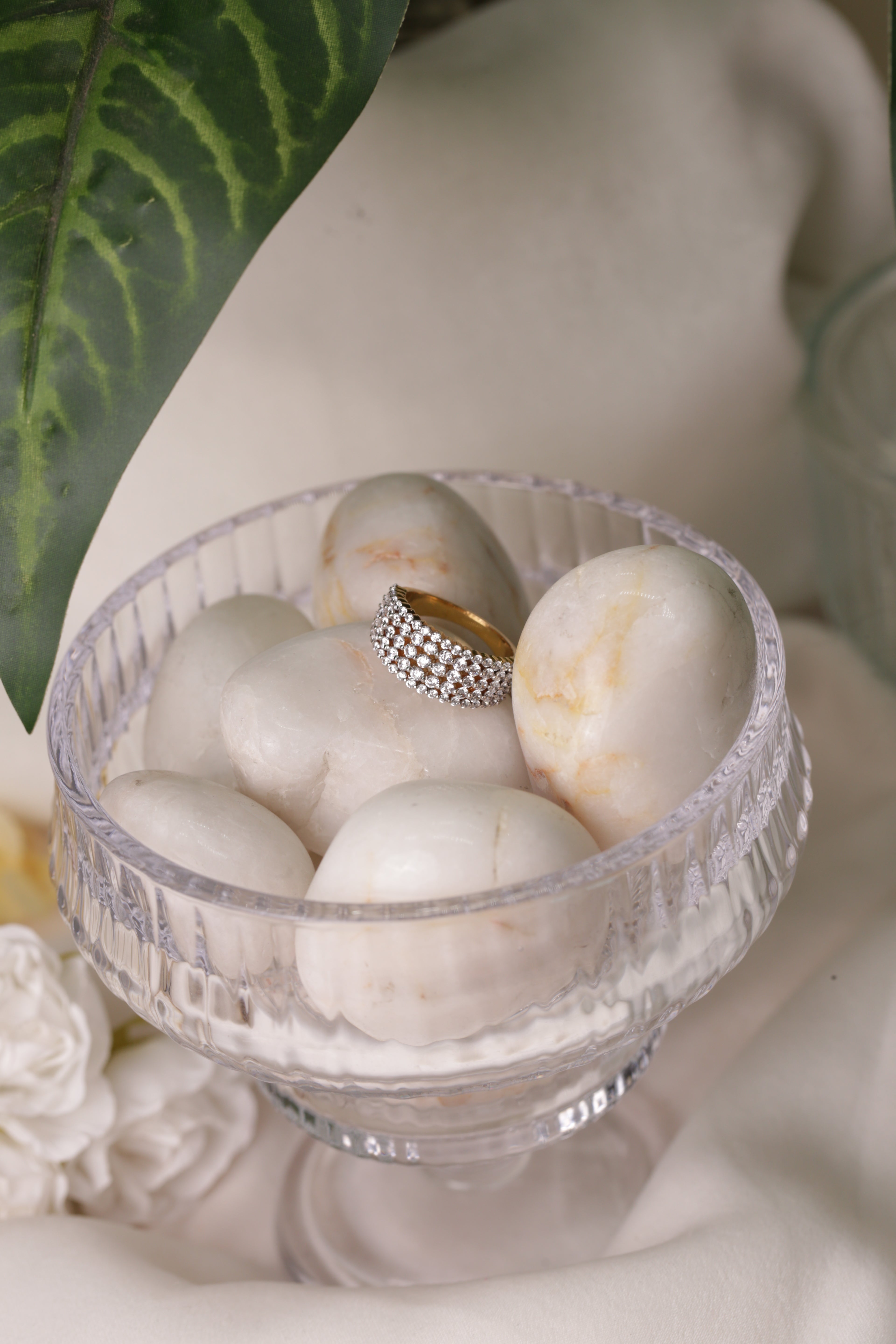 Diamond Multi Row Band Ring