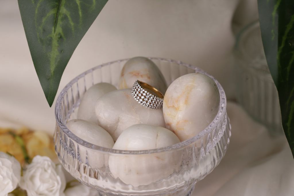 Diamond Multi Row Band Ring