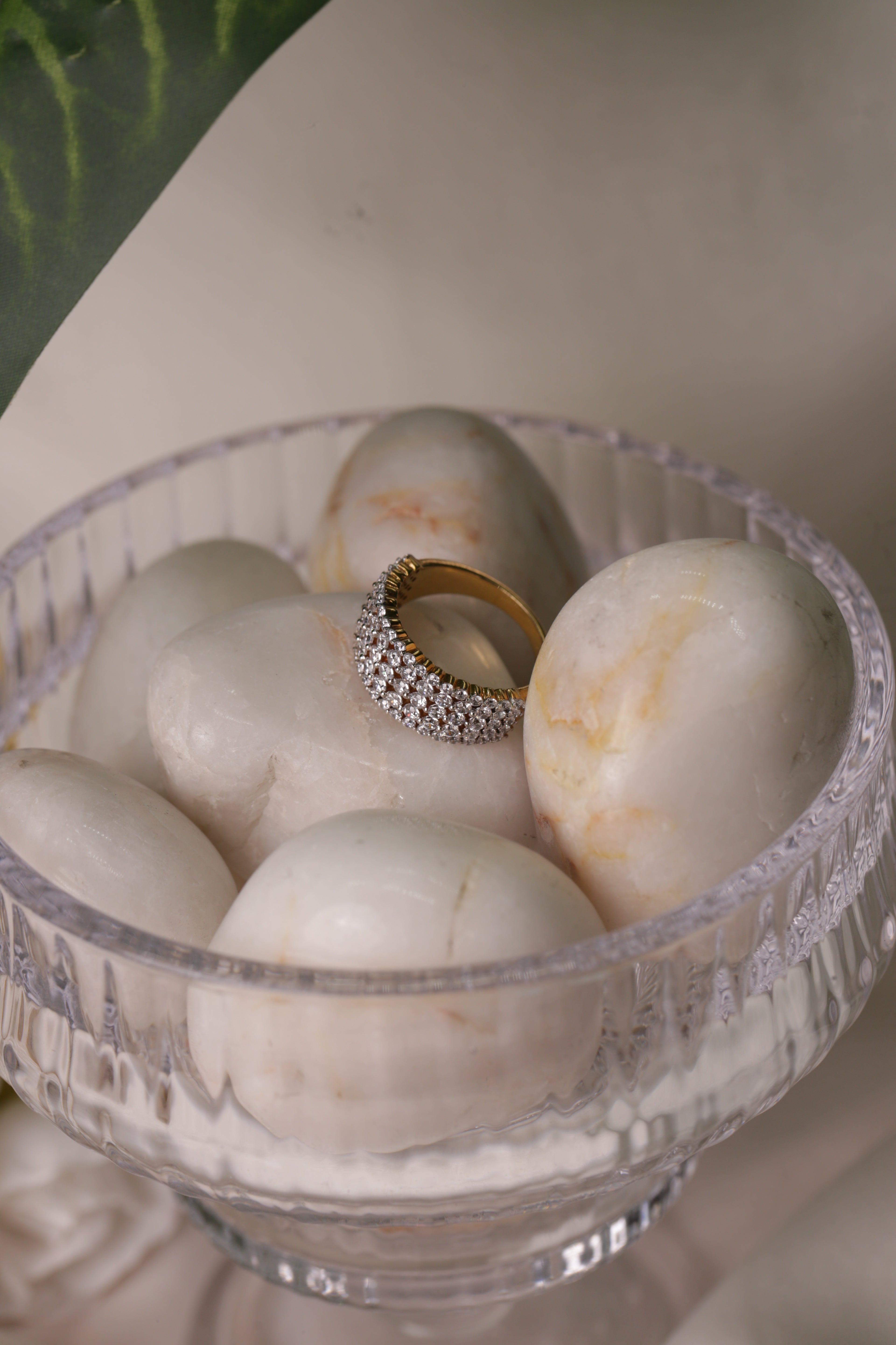 Diamond Multi Row Band Ring