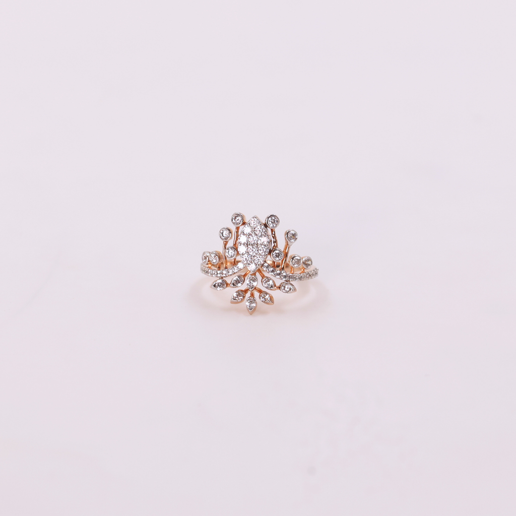 Crown inspired engagement ring
Square cut center diamond
Radiant Crown ring elegance
Modern radiant ring design
Diamond engagement ring close up
Radiant Crown ring reflective
Center stone diamond ring
Halo diamond band close up
Shimmering radiant ring
Diamond ring with central stone